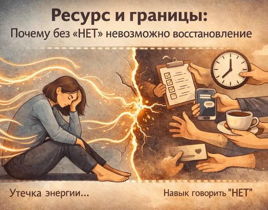 Когда даже отдых не возвращает ресурс